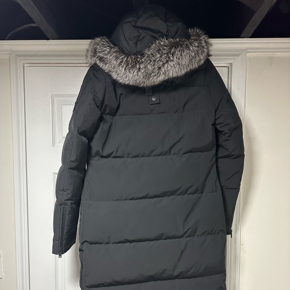 MOOSE KNUCKLES-Black Parka - Picture 12 of 14